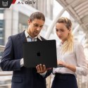 Alogy Etui do Apple Macbook Air 13 13.3" - 2018-2021 (M1 A2337/A2179/A1932) Alogy AirGuard™ Elastyczna obudowa Matowa Czerń