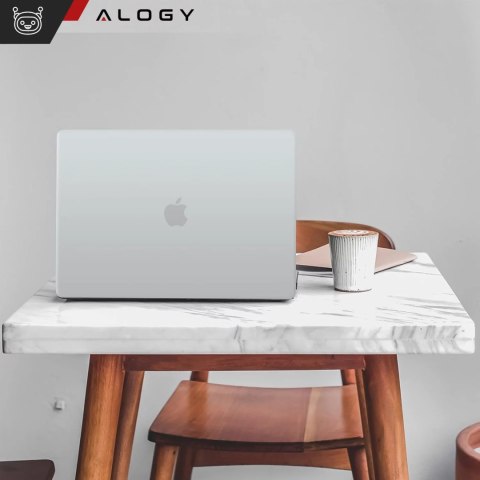 Alogy Etui do Apple Macbook Air 13.6 - M2/M3 2022/2023/2024/2025 Alogy AirGuard™ Elastyczna obudowa Matowa Przezroczysty Biały Alogy Etui do Apple Macbook Air 13.6 - M2/M3 2022/2023/2024/2025 Alogy AirGuard™ Elastyczna obudowa Matowa Przezroczysty Biały