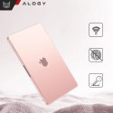 Alogy Etui do Apple Macbook Air 13.6 - M2/M3 2022/2023/2024/2025 Alogy AirGuard™ Elastyczna obudowa Matowa Przezroczysty Różowy