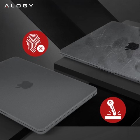 Alogy Etui do Apple Macbook Air 13.6 - M2/M3/M4 2022/2023/2024/2025 Alogy AirGuard™ Elastyczna obudowa Matowy Czarny Alogy Etui do Apple Macbook Air 13.6 - M2/M3/M4 2022/2023/2024/2025 Alogy AirGuard™ Elastyczna obudowa Matowy Czarny