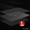 Alogy Etui do Apple Macbook Air 13.6 - M2/M3/M4 2022/2023/2024/2025 Alogy AirGuard™ Elastyczna obudowa Matowy Czarny