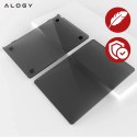 Alogy Etui do Apple Macbook Air 13.6 - M2/M3/M4 2022/2023/2024/2025 Alogy AirGuard™ Elastyczna obudowa Matowy Czarny