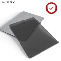 Alogy Etui do Apple Macbook Air 13.6 - M2/M3/M4 2022/2023/2024/2025 Alogy AirGuard™ Elastyczna obudowa Matowy Czarny