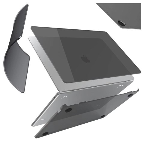 Alogy Etui do Apple Macbook Air 13.6 - M2/M3/M4 2022/2023/2024/2025 Alogy AirGuard™ Elastyczna obudowa Matowy Czarny Alogy Etui do Apple Macbook Air 13.6 - M2/M3/M4 2022/2023/2024/2025 Alogy AirGuard™ Elastyczna obudowa Matowy Czarny