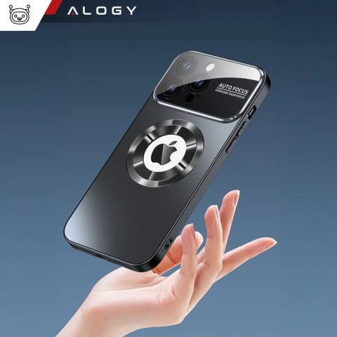 Alogy Etui do Apple iPhone 16 Pro Max obudowa Alogy MagSafe LuxeShield™ Case z ochroną obiektywów do MagSafe Graphite Black Alogy Etui do Apple iPhone 16 Pro Max obudowa Alogy MagSafe LuxeShield™ Case z ochroną obiektywów do MagSafe Graphite Black