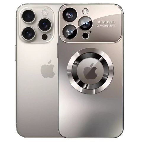 Alogy Etui do Apple iPhone 16 Pro obudowa Alogy MagSafe LuxeShield™ Case z ochroną obiektywów do MagSafe Titanium Alogy Etui do Apple iPhone 16 Pro obudowa Alogy MagSafe LuxeShield™ Case z ochroną obiektywów do MagSafe Titanium