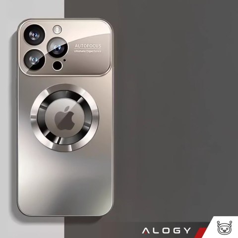 Alogy Etui do Apple iPhone 16 Pro obudowa Alogy MagSafe LuxeShield™ Case z ochroną obiektywów do MagSafe Titanium Alogy Etui do Apple iPhone 16 Pro obudowa Alogy MagSafe LuxeShield™ Case z ochroną obiektywów do MagSafe Titanium