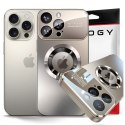 Alogy Etui do Apple iPhone 16 Pro obudowa Alogy MagSafe LuxeShield™ Case z ochroną obiektywów do MagSafe Titanium
