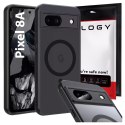 Alogy Etui do Google Pixel 8a obudowa Alogy MagSafe Hybrid Matte Case pokrowiec plecki na telefon MagMat matowe Czarne