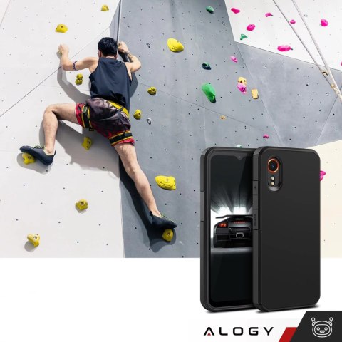 Alogy Etui do Samsung Galaxy xCover 7 obudowa Alogy ArmorGuard™ Case pancerna obudowa Czarny Alogy Etui do Samsung Galaxy xCover 7 obudowa Alogy ArmorGuard™ Case pancerna obudowa Czarny