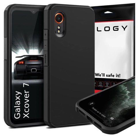Alogy Etui do Samsung Galaxy xCover 7 obudowa Alogy ArmorGuard™ Case pancerna obudowa Czarny Alogy Etui do Samsung Galaxy xCover 7 obudowa Alogy ArmorGuard™ Case pancerna obudowa Czarny