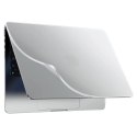 Alogy Etui ochronne do Apple Macbook Air 15 M2/M3/M4 2023/2024/2025 Alogy AirGuard™ Elastyczna obudowa Matowa Przezroczysta Biel