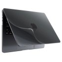Alogy Etui ochronne do Apple Macbook Pro 14 - M1/M2/M3/M4 2021-2024 Alogy AirGuard™ Elastyczna obudowa bez odcisków palców Matowa Czer