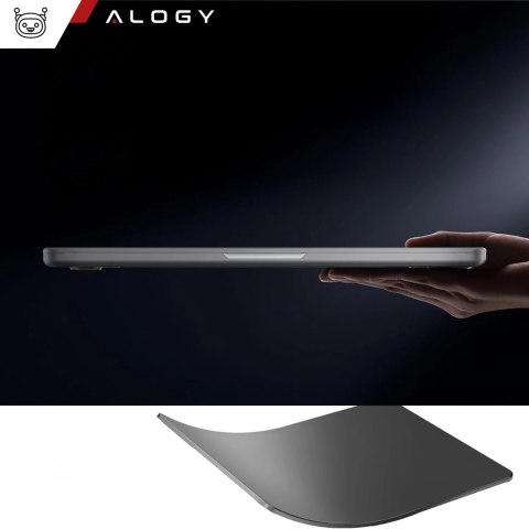 Alogy Etui ochronne do Apple Macbook Pro 14 - M1/M2/M3/M4 2021-2024 Alogy AirGuard™ Elastyczna obudowa bez odcisków palców Matowa Czer Alogy Etui ochronne do Apple Macbook Pro 14 - M1/M2/M3/M4 2021-2024 Alogy AirGuard™ Elastyczna obudowa bez odcisków palców Matowa Czer