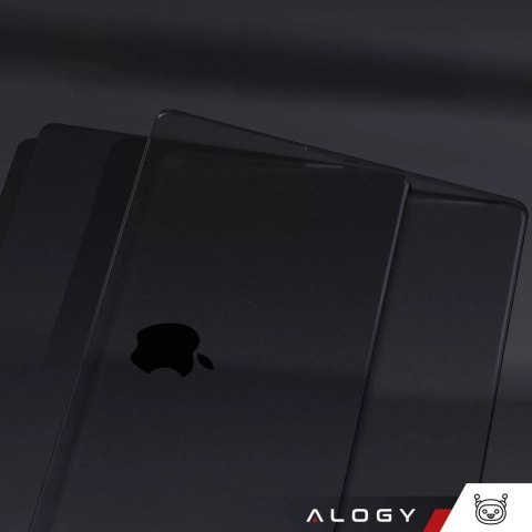 Alogy Etui ochronne do Apple Macbook Pro 14 - M1/M2/M3/M4 2021-2024 Alogy AirGuard™ Elastyczna obudowa bez odcisków palców Matowa Czer Alogy Etui ochronne do Apple Macbook Pro 14 - M1/M2/M3/M4 2021-2024 Alogy AirGuard™ Elastyczna obudowa bez odcisków palców Matowa Czer