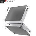 Alogy Etui ochronne do Apple Macbook Pro 14 - M1/M2/M3/M4 2021-2024 Alogy AirGuard™ Elastyczna obudowa bez odcisków palców Matowa Czer