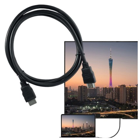 Alogy Kabel HDMI 1.4 Alogy High Speed Ethernet 4K 30Hz 1.5m Czarny Alogy Kabel HDMI 1.4 Alogy High Speed Ethernet 4K 30Hz 1.5m Czarny