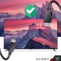 Alogy Kabel HDMI 1.4 Alogy High Speed Ethernet 4K 30Hz 1.5m Czarny