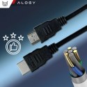 Alogy Kabel HDMI 1.4 Alogy High Speed Ethernet 4K 30Hz 1.5m Czarny