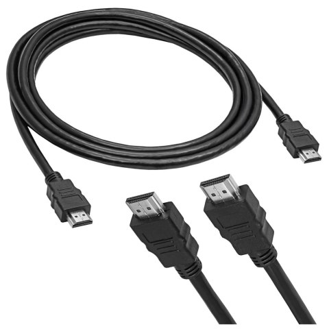 Alogy Kabel HDMI 1.4 Alogy High Speed Ethernet 4K 30Hz 1.5m Czarny Alogy Kabel HDMI 1.4 Alogy High Speed Ethernet 4K 30Hz 1.5m Czarny