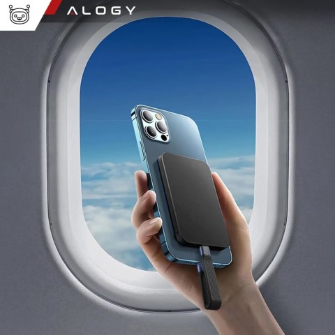 Alogy Kabel USB-C krótki 13cm Alogy Wydajny 240W 40Gbps z Obsługą 8K/60Hz Czarny Alogy Kabel USB-C krótki 13cm Alogy Wydajny 240W 40Gbps z Obsługą 8K/60Hz Czarny