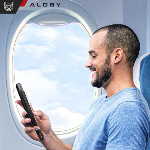 Alogy Kabel USB-C krótki 13cm Alogy Wydajny 240W 40Gbps z Obsługą 8K/60Hz Czarny Alogy Kabel USB-C krótki 13cm Alogy Wydajny 240W 40Gbps z Obsługą 8K/60Hz Czarny