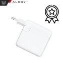 Alogy Ładowarka Zasilacz do Apple MacBook Alogy Universal Charger Kabel 2m USB-C do USB-C Szybkie ładowanie PowerDelivery PD 87W Biały