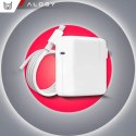 Alogy Ładowarka Zasilacz do Apple MacBook Alogy Universal Charger Kabel 2m USB-C do USB-C Szybkie ładowanie PowerDelivery PD 87W Biały