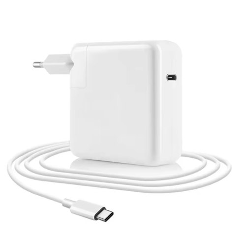 Alogy Ładowarka Zasilacz do Apple MacBook Alogy Universal Charger Kabel 2m USB-C do USB-C Szybkie ładowanie PowerDelivery PD 87W Biały Alogy Ładowarka Zasilacz do Apple MacBook Alogy Universal Charger Kabel 2m USB-C do USB-C Szybkie ładowanie PowerDelivery PD 87W Biały