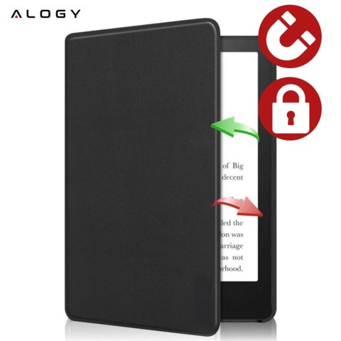 Alogy Etui ochronne na czytnik E-Book Alogy ProBook Cover obudowa do Kindle Paperwhite 6 2024 Czarne Alogy Etui ochronne na czytnik E-Book Alogy ProBook Cover obudowa do Kindle Paperwhite 6 2024 Czarne