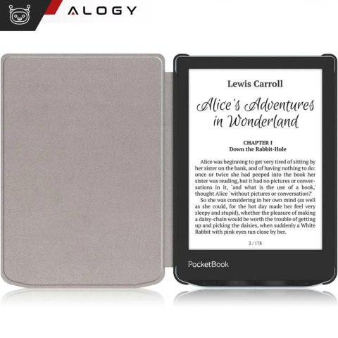 Alogy Etui ochronne na czytnik E-Book Alogy ProBook Cover obudowa do PocketBook Verse 629 / Verse Pro 634 / Verse Lite 619 Czarne Alogy Etui ochronne na czytnik E-Book Alogy ProBook Cover obudowa do PocketBook Verse 629 / Verse Pro 634 / Verse Lite 619 Czarne