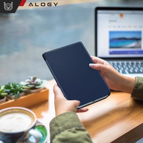 Alogy Etui ochronne na czytnik E-Book Alogy ProBook Cover obudowa do PocketBook Verse 629 / Verse Pro 634 / Verse Lite 619 Granatowe Alogy Etui ochronne na czytnik E-Book Alogy ProBook Cover obudowa do PocketBook Verse 629 / Verse Pro 634 / Verse Lite 619 Granatowe