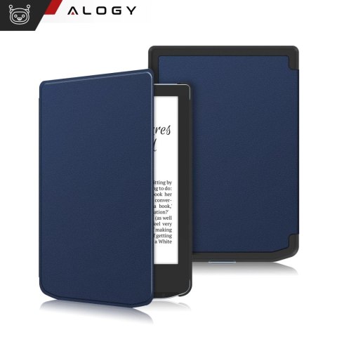 Alogy Etui ochronne na czytnik E-Book Alogy ProBook Cover obudowa do PocketBook Verse 629 / Verse Pro 634 / Verse Lite 619 Granatowe Alogy Etui ochronne na czytnik E-Book Alogy ProBook Cover obudowa do PocketBook Verse 629 / Verse Pro 634 / Verse Lite 619 Granatowe