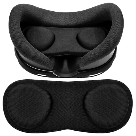 Alogy Osłona do soczewek Alogy VisionGuard do gogli okularów VR do Meta Quest 3 Czarna Alogy Osłona do soczewek Alogy VisionGuard do gogli okularów VR do Meta Quest 3 Czarna