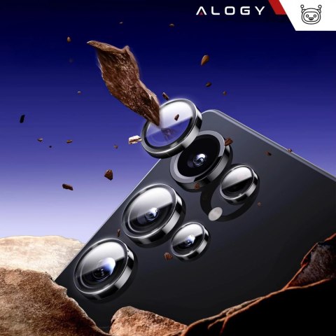 Alogy Szkło do Samsung Galaxy S25 Ultra nakładka na aparat obiektyw obiektywy aparatu Alogy ProCam Shield™️ osłona ochronna Alogy Szkło do Samsung Galaxy S25 Ultra nakładka na aparat obiektyw obiektywy aparatu Alogy ProCam Shield™️ osłona ochronna