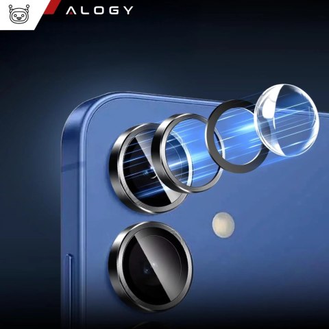 Alogy Szkło do Samsung Galaxy S25 nakładka na aparat obiektyw obiektywy aparatu Alogy ProCam Shield™️ osłona ochronna Alogy Szkło do Samsung Galaxy S25 nakładka na aparat obiektyw obiektywy aparatu Alogy ProCam Shield™️ osłona ochronna