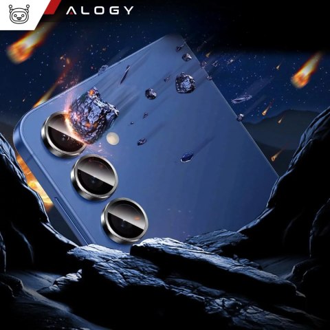 Alogy Szkło do Samsung Galaxy S25 nakładka na aparat obiektyw obiektywy aparatu Alogy ProCam Shield™️ osłona ochronna Alogy Szkło do Samsung Galaxy S25 nakładka na aparat obiektyw obiektywy aparatu Alogy ProCam Shield™️ osłona ochronna