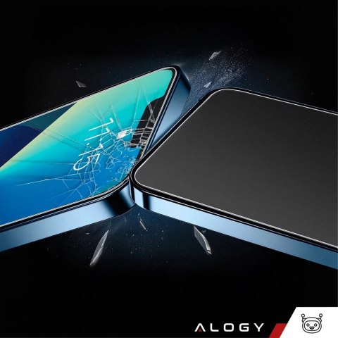 Alogy Szkło hartowane Prywatyzujące do Apple iPhone 16 Pro ochronne szkiełko na ekran 9H Alogy Privacy EasyShield™️ z ramką montażową Alogy Szkło hartowane Prywatyzujące do Apple iPhone 16 Pro ochronne szkiełko na ekran 9H Alogy Privacy EasyShield™️ z ramką montażową