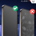 Alogy Szkło hartowane Prywatyzujące do Apple iPhone 16 Pro ochronne szkiełko na ekran 9H Alogy Privacy EasyShield™️ z ramką montażową