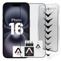Alogy Szkło hartowane do Apple iPhone 16 ochronne szkiełko na ekran 9H Alogy EasyShield™️ z ramką montażową