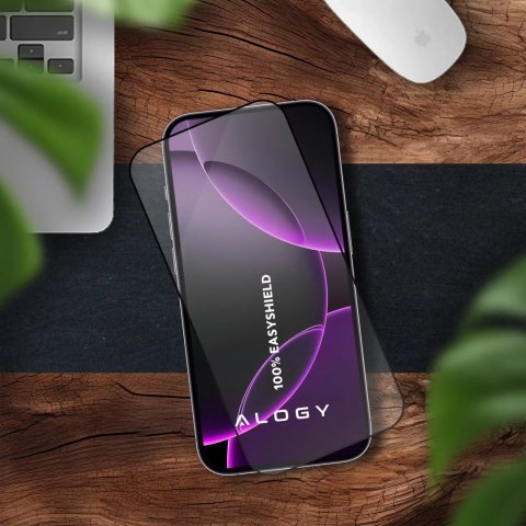 Alogy Szkło hartowane do Samsung Galaxy S25 Plus ochronne szkiełko na ekran 9H Alogy EasyShield™️ z ramką montażową Alogy Szkło hartowane do Samsung Galaxy S25 Plus ochronne szkiełko na ekran 9H Alogy EasyShield™️ z ramką montażową