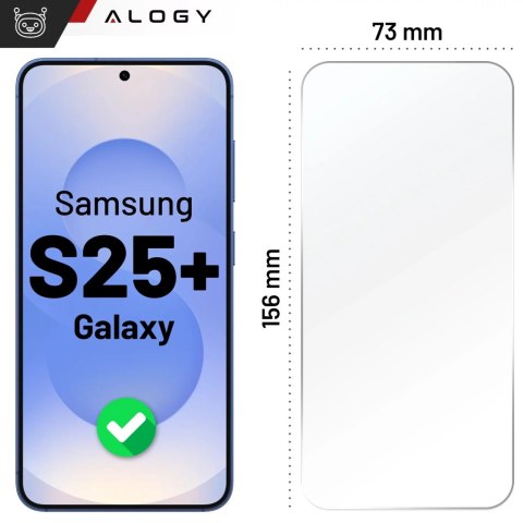 Alogy Szkło hartowane do Samsung Galaxy S25+ Plus ochronne szkiełko na ekran 9H Alogy Heavy Pro+™️ Alogy Szkło hartowane do Samsung Galaxy S25+ Plus ochronne szkiełko na ekran 9H Alogy Heavy Pro+™️
