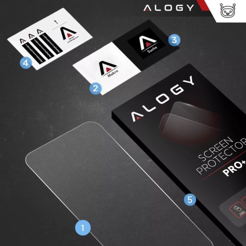 Alogy Szkło hartowane do Samsung Galaxy S25 ochronne szkiełko na ekran 9H Alogy Heavy Pro+™️ Alogy Szkło hartowane do Samsung Galaxy S25 ochronne szkiełko na ekran 9H Alogy Heavy Pro+™️