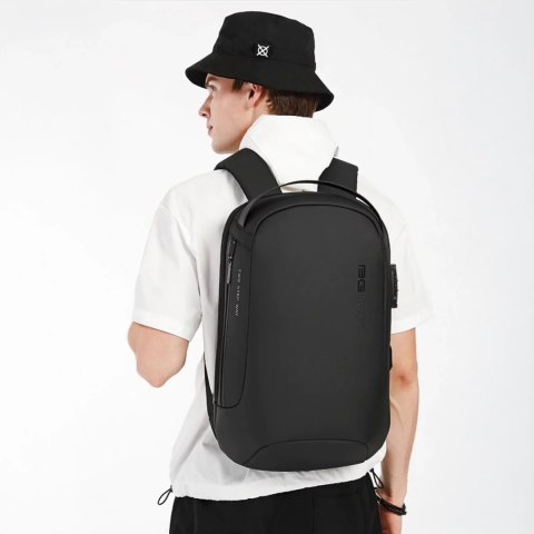 Bange Plecak Antykradzieżowy wodoodporny Bange na laptopa 15.6" miejski podróżny 48x30x16 cm do pracy samolotu męski damski z gniazdem Bange Plecak Antykradzieżowy wodoodporny Bange na laptopa 15.6" miejski podróżny 48x30x16 cm do pracy samolotu męski damski z gniazdem
