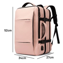 Bange Plecak podróżny Bange BackPack biznesowy plecak rozszerzalny Torba pojemna do laptopa 17.3