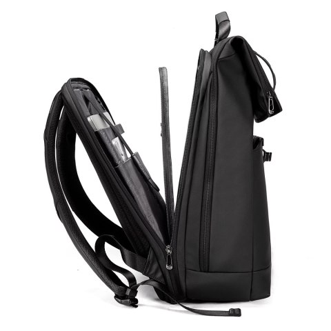 Bange Plecak wodoodporny Bange na laptopa 15.6" miejski podróżny 43x30x18 cm do pracy samolotu męski damski Czarny Bange Plecak wodoodporny Bange na laptopa 15.6" miejski podróżny 43x30x18 cm do pracy samolotu męski damski Czarny