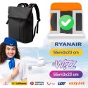 Bange Plecak wodoodporny Bange na laptopa 15.6" miejski podróżny 44x30x17 cm do pracy samolotu męski damski Czarny