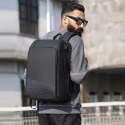 Bange Plecak wodoodporny Bange na laptopa 15.6" miejski podróżny 49x31x18 cm powiększany do pracy samolotu męski damski z gniazdem USB