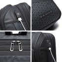 Bange Plecak wodoodporny Bange na laptopa 15.6" miejski podróżny 49x31x18 cm powiększany do pracy samolotu męski damski z gniazdem USB