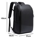 Bange Plecak wodoodporny Bange na laptopa 15.6" miejski podróżny 49x31x18 cm powiększany do pracy samolotu męski damski z gniazdem USB